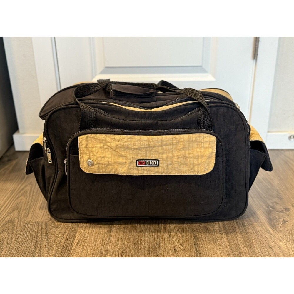 Vintage Diesel Duffle Bag Men’s Carry On Bag, Gym Bag. Please Read Description!